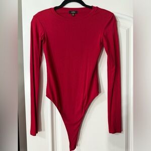 AFRM Vibrant Red Bodysuit